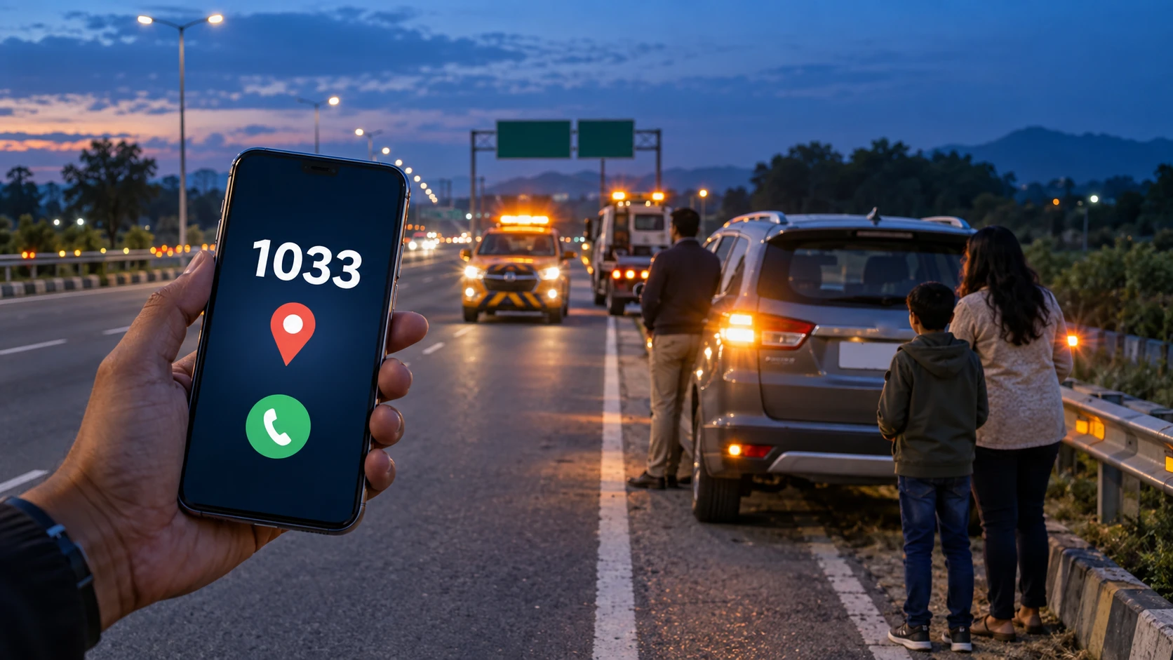 Highway पर गाड़ी खराब हो जाए तो 1033 पर करें कॉल, NHAI हेल्पलाइन में जुड़ेंगी नई सुविधाएं