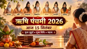 ऋषि पंचमी 2026 आज: पूजा मुहूर्त, पूजा विधि, महत्व और क्या करें-क्या न करें